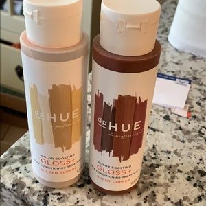 dp HUE professional color gloss and deep condition
